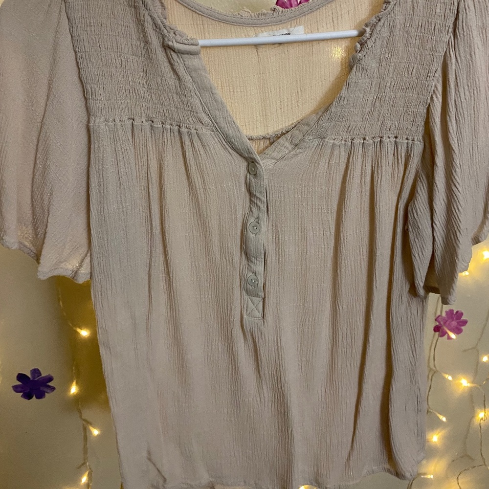 Blush pink women’s blouse